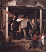 Richard Caton Woodville War News From Mexico oil painting